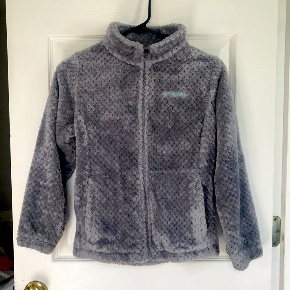 Columbia interchange grey jacket size medium 10/12